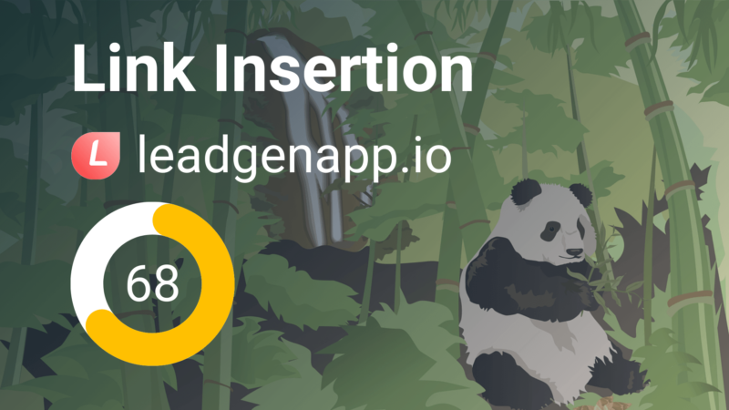 LeadGen App link insertion